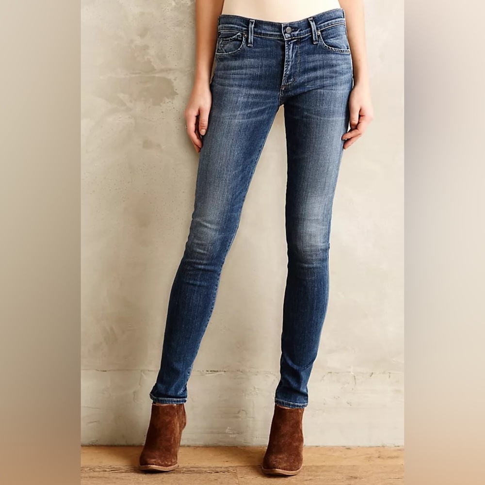 Citizens Of Humanity Avedon Low Rise Skinny Leg Jeans